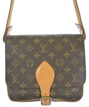 LOUIS VUITTON Shoulder Bag Brown All over pattern